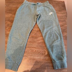 Teal Nike sweatpants